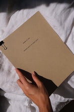 Load image into Gallery viewer, Hounds of Love: intentionally left unbound so that the pages and their poetry can be easily shared. Take a page, mail it to a friend, love is meant to be shared.